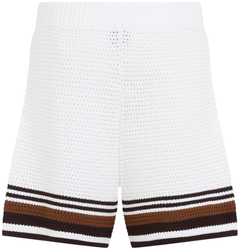 Casablanca Shorts White Wit