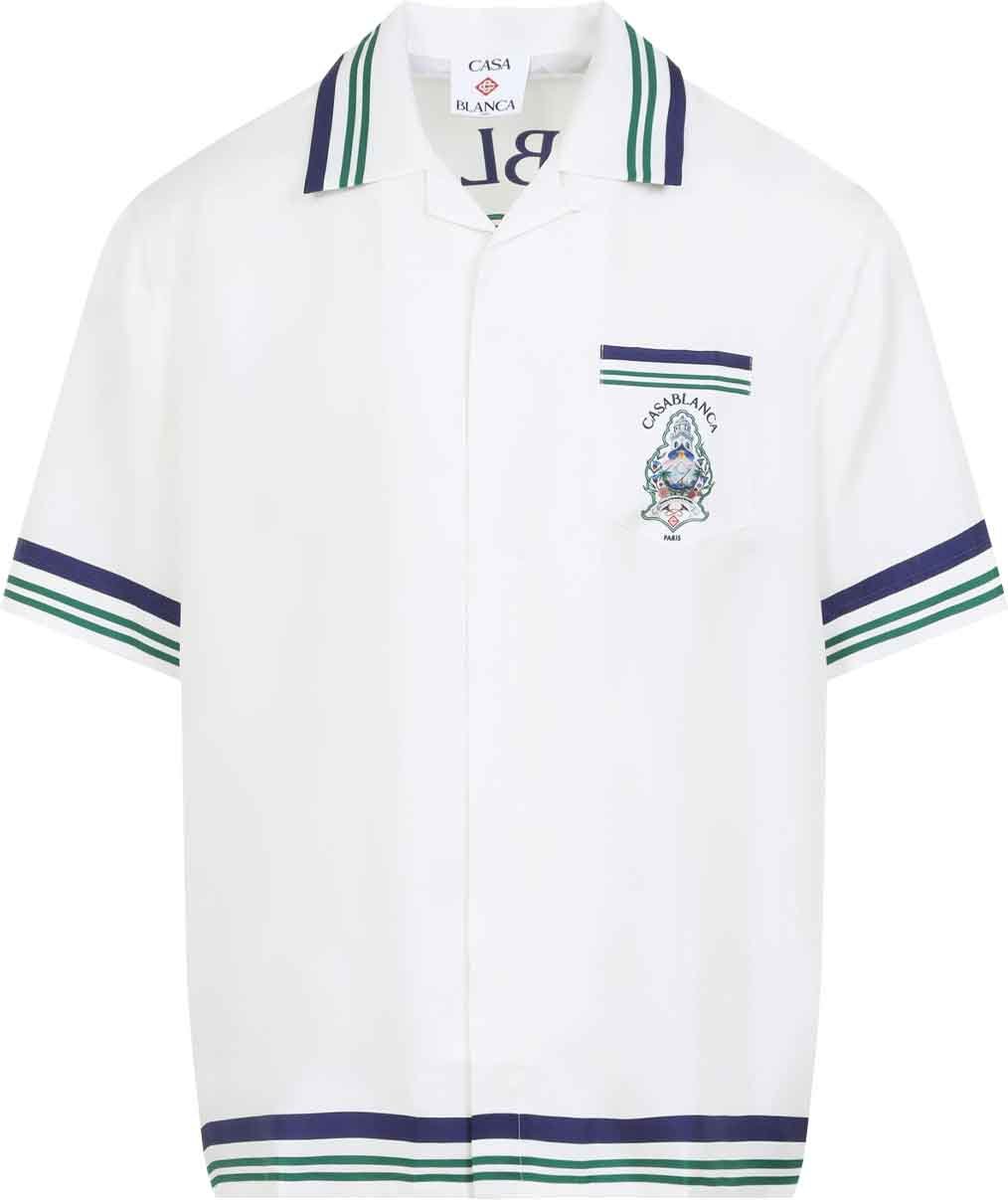 Casablanca Hotel Emblem S/S Shirt Divers