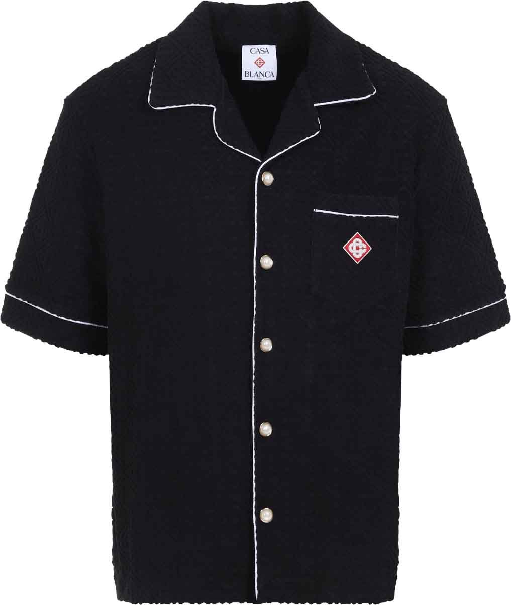 Casablanca Towelling Monogram Shirt Divers