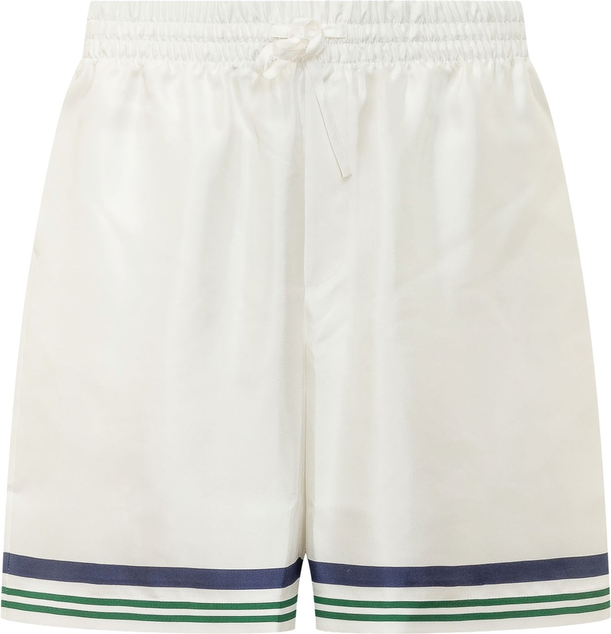 Casablanca Shorts con Bordo a Righe Wit