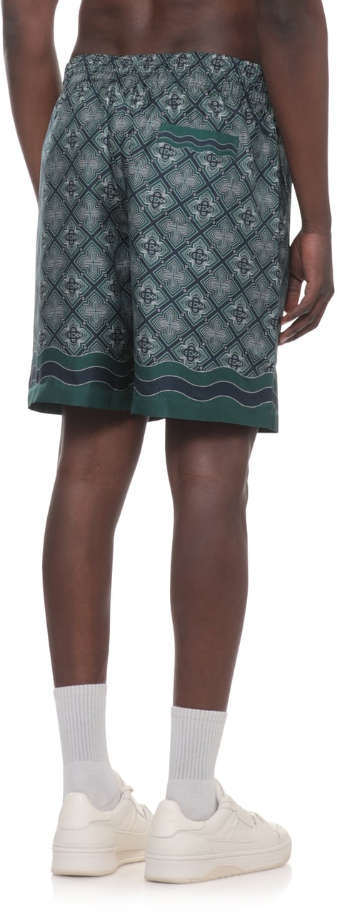 Casablanca Shorts Green Groen