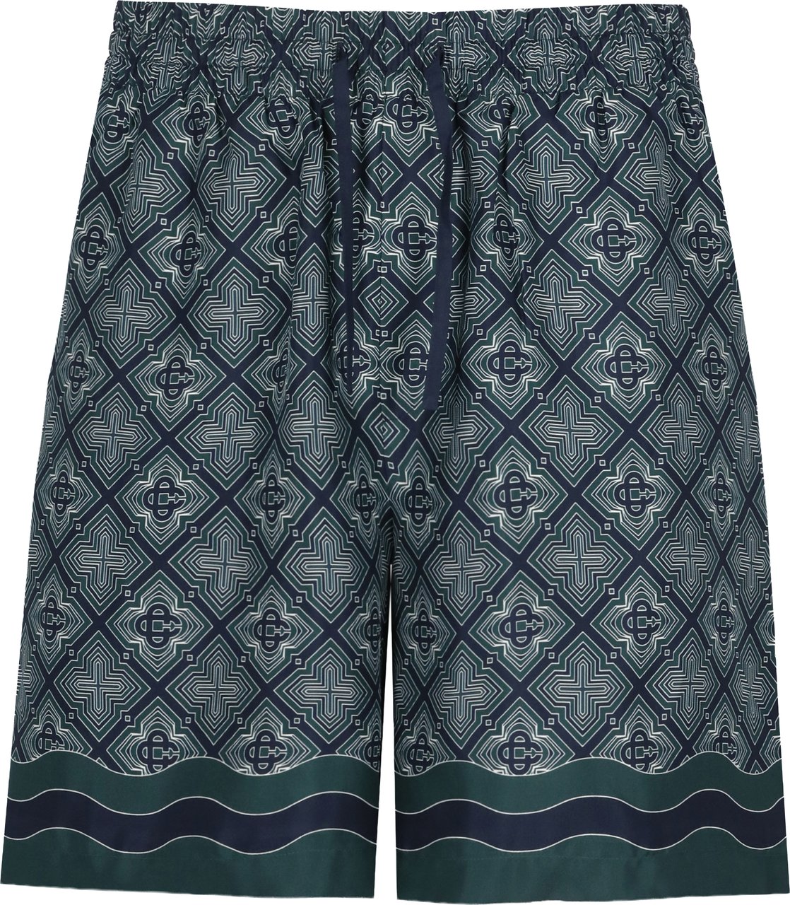 Casablanca Shorts Green Groen