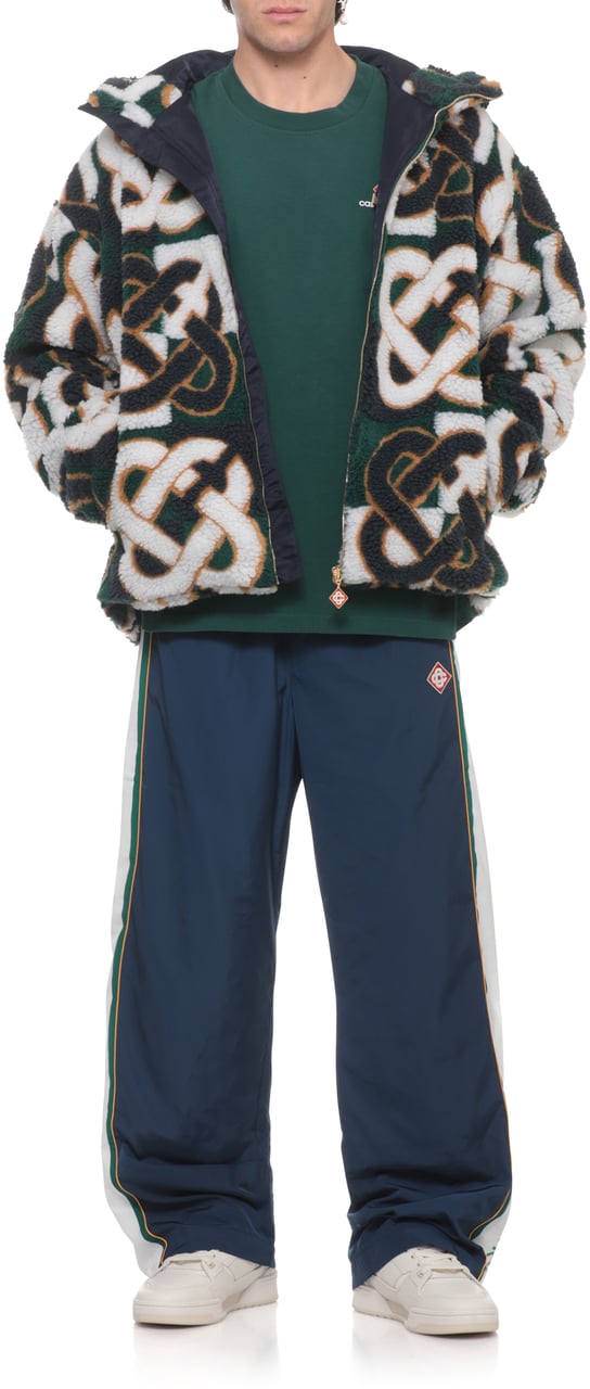 Casablanca Trousers Blue Navy