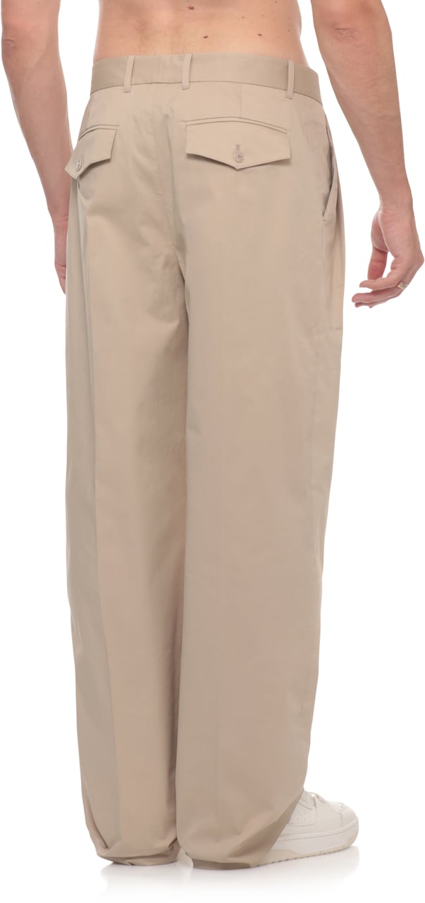 Casablanca Trousers Beige Beige