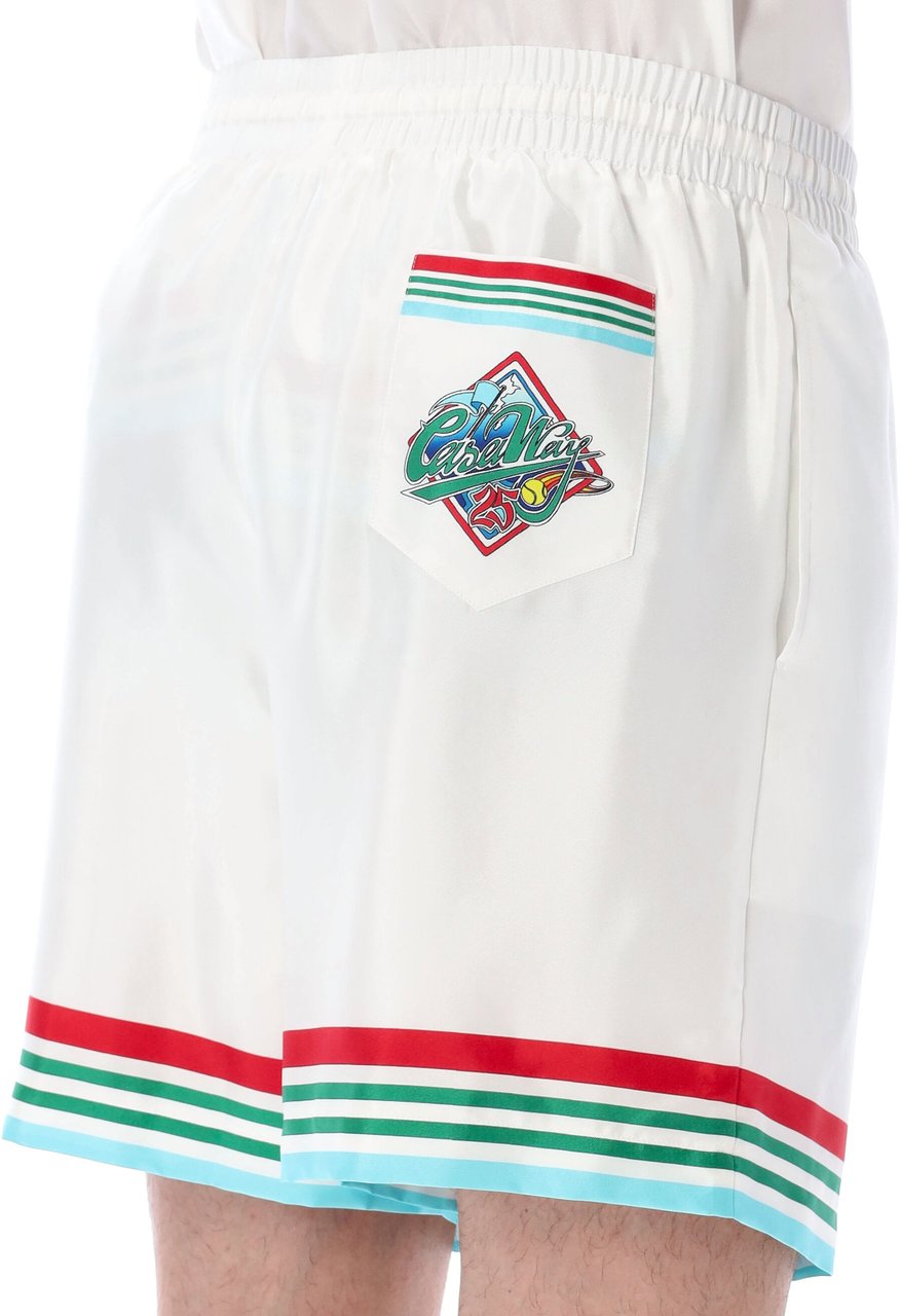 Casablanca Casa Way Short Bianco Wit