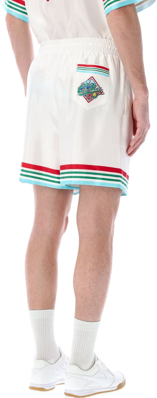 Casablanca Casa Way Short Bianco Wit