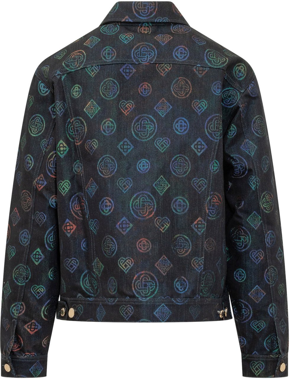 Casablanca HEATMP DENIM JACKET Zwart