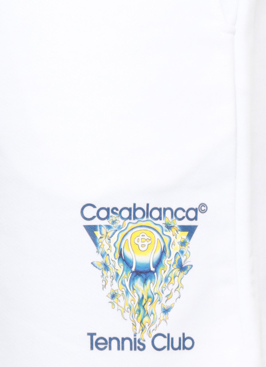 Casablanca Shorts White Wit