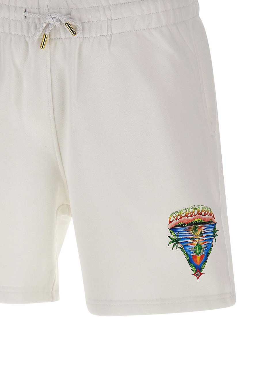 Casablanca Shorts White Wit