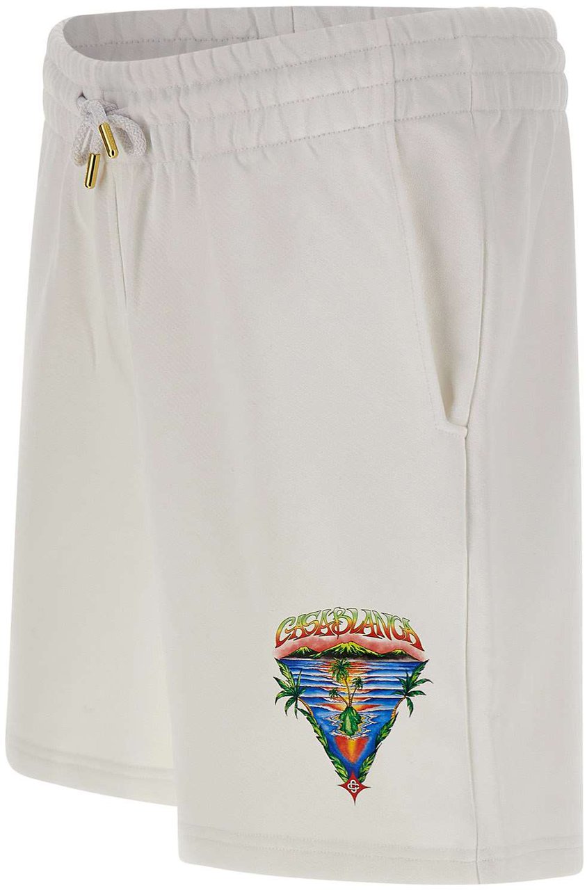 Casablanca Shorts White Wit
