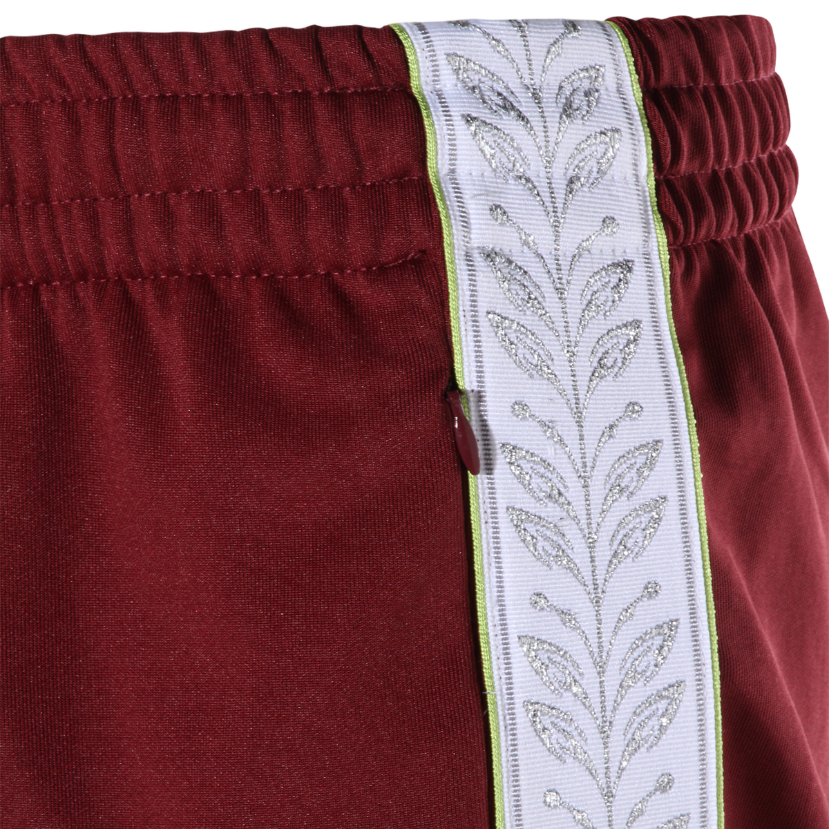 Casablanca Bordeaux Straight-Leg Trousers Maroon