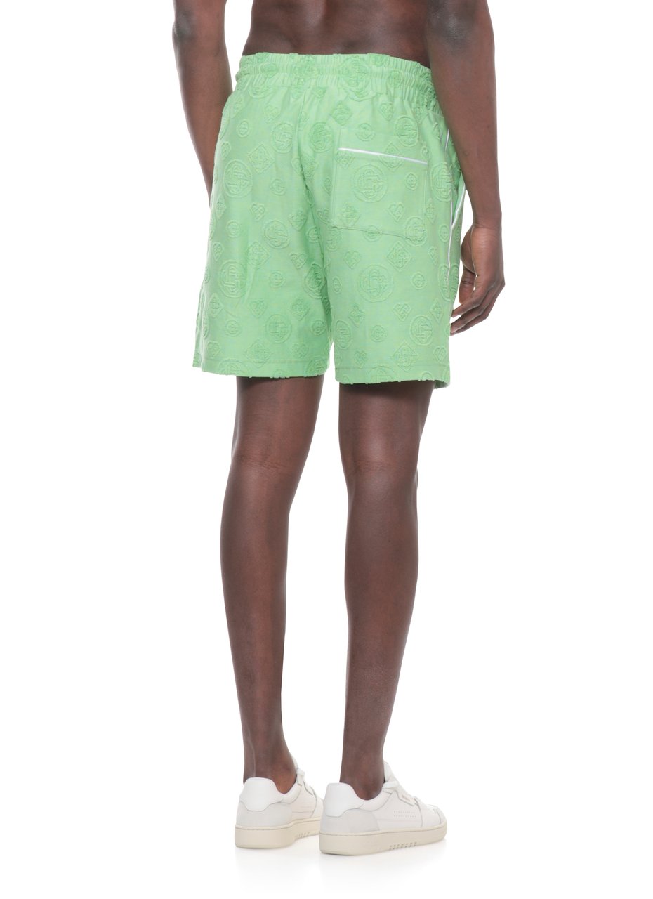 Casablanca Shorts Green Groen