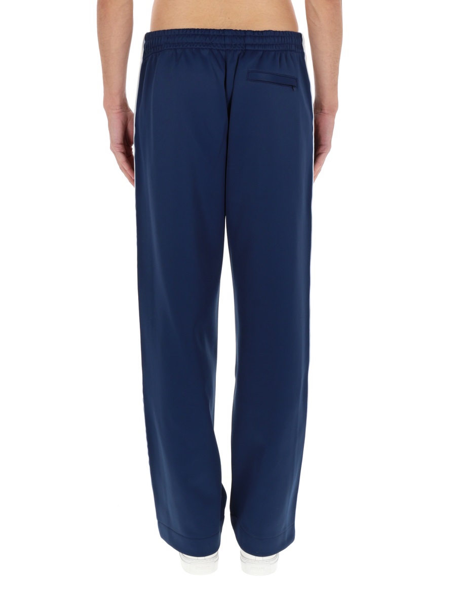 Casablanca Navy Blue Side Stripes Track Pants Zwart