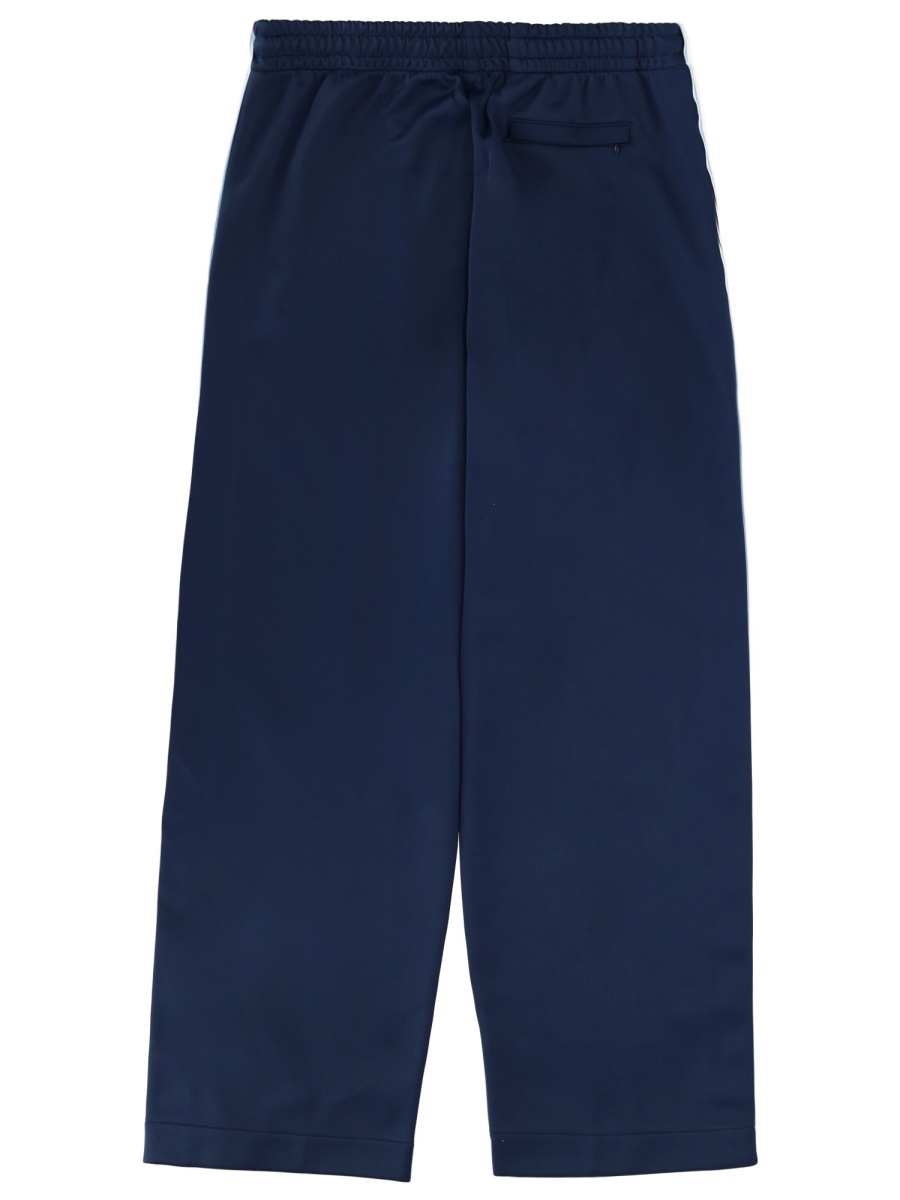 Casablanca Navy Blue Side Stripes Track Pants Zwart