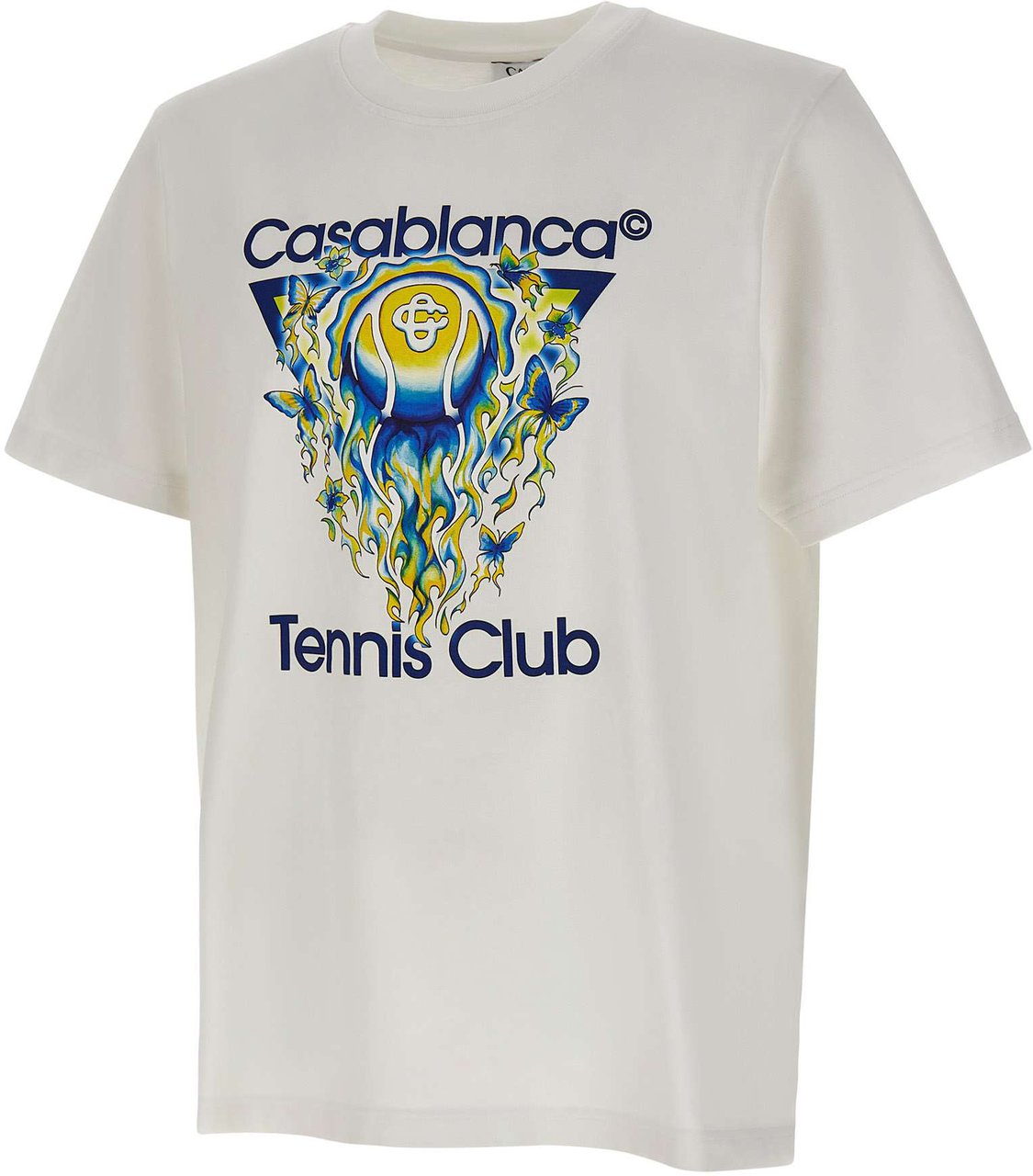 Casablanca T-Shirts And Polos White Wit