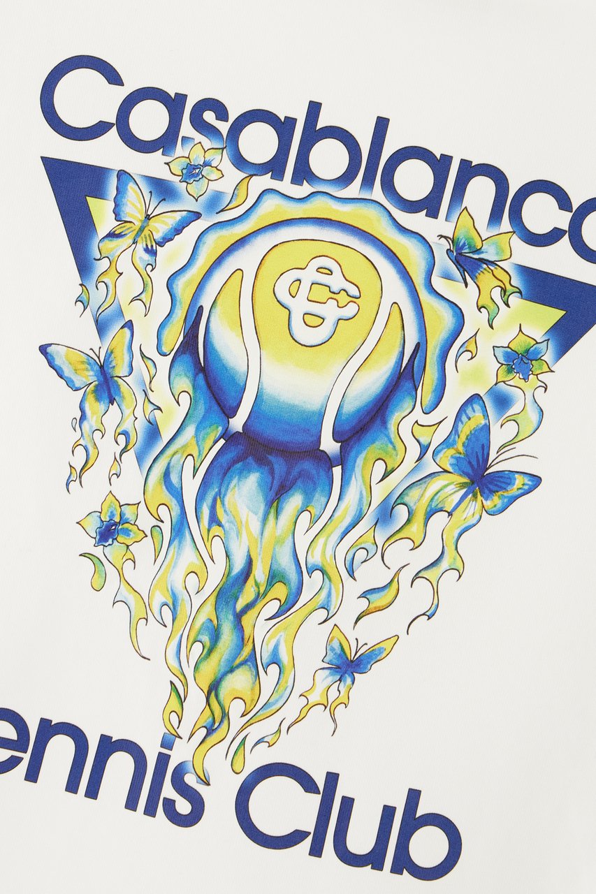 Casablanca Casablanca White cotton t-shirt Wit