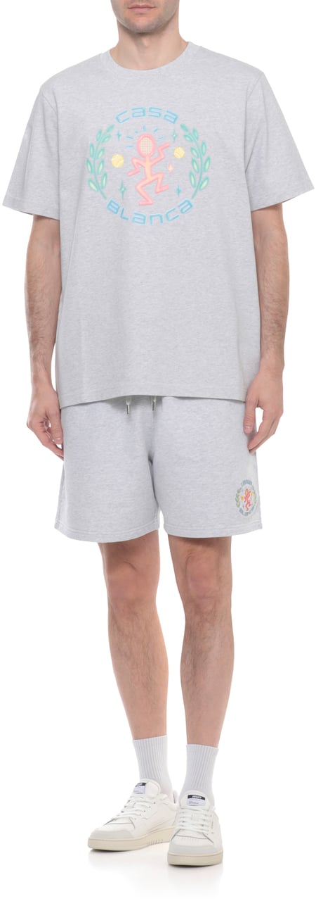 Casablanca T-Shirts And Polos Grey Grijs