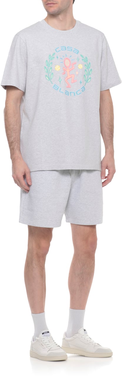 Casablanca T-Shirts And Polos Grey Lichtgrijs