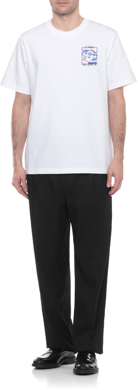 Casablanca T-Shirts And Polos White Wit