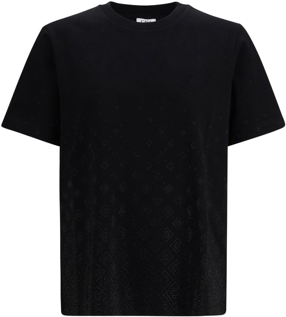 Casablanca T-Shirts And Polos Black Zwart