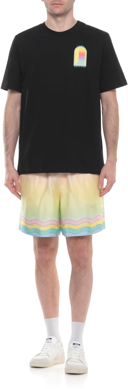 Casablanca T-Shirts And Polos Black Zwart