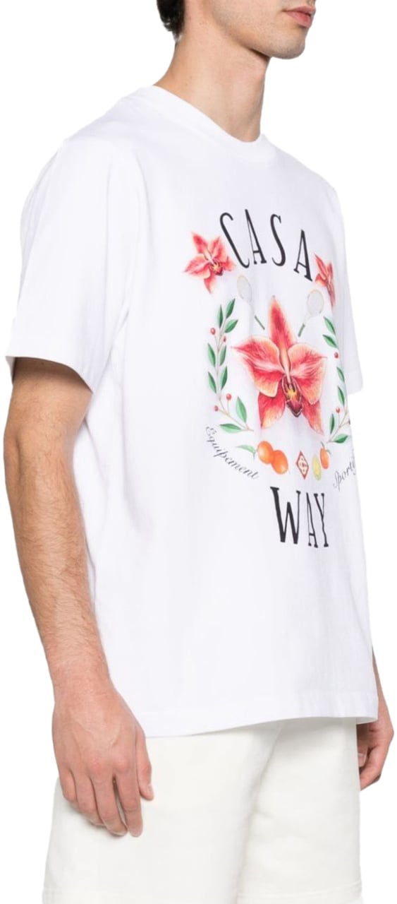 Casablanca T-Shirts And Polos White Wit