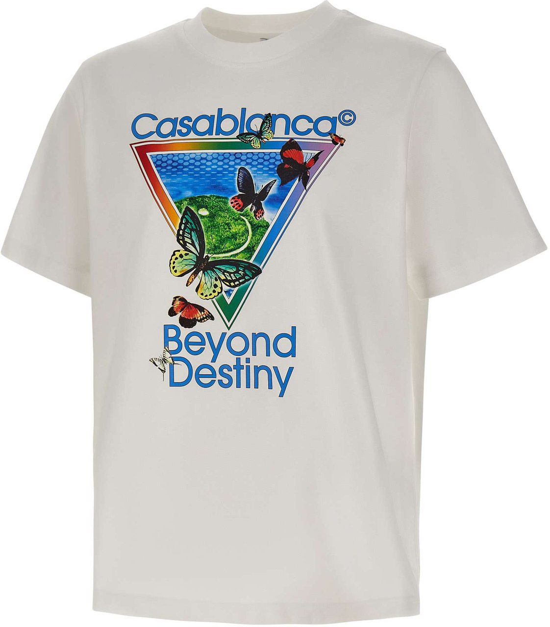 Casablanca T-Shirts And Polos White Wit