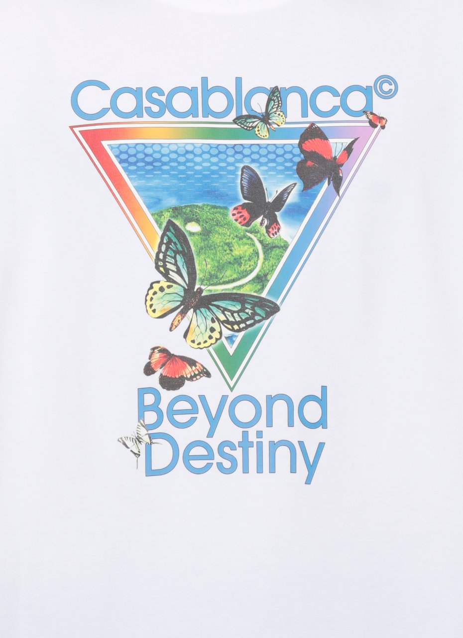 Casablanca T-Shirts And Polos White Wit