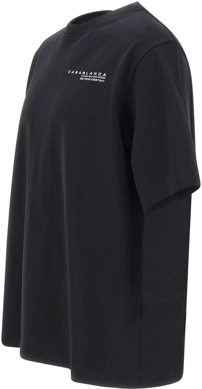 Casablanca T-Shirts And Polos Black Zwart