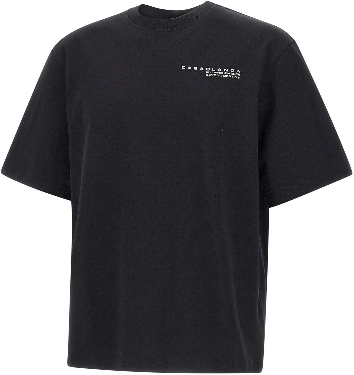Casablanca T-Shirts And Polos Black Zwart