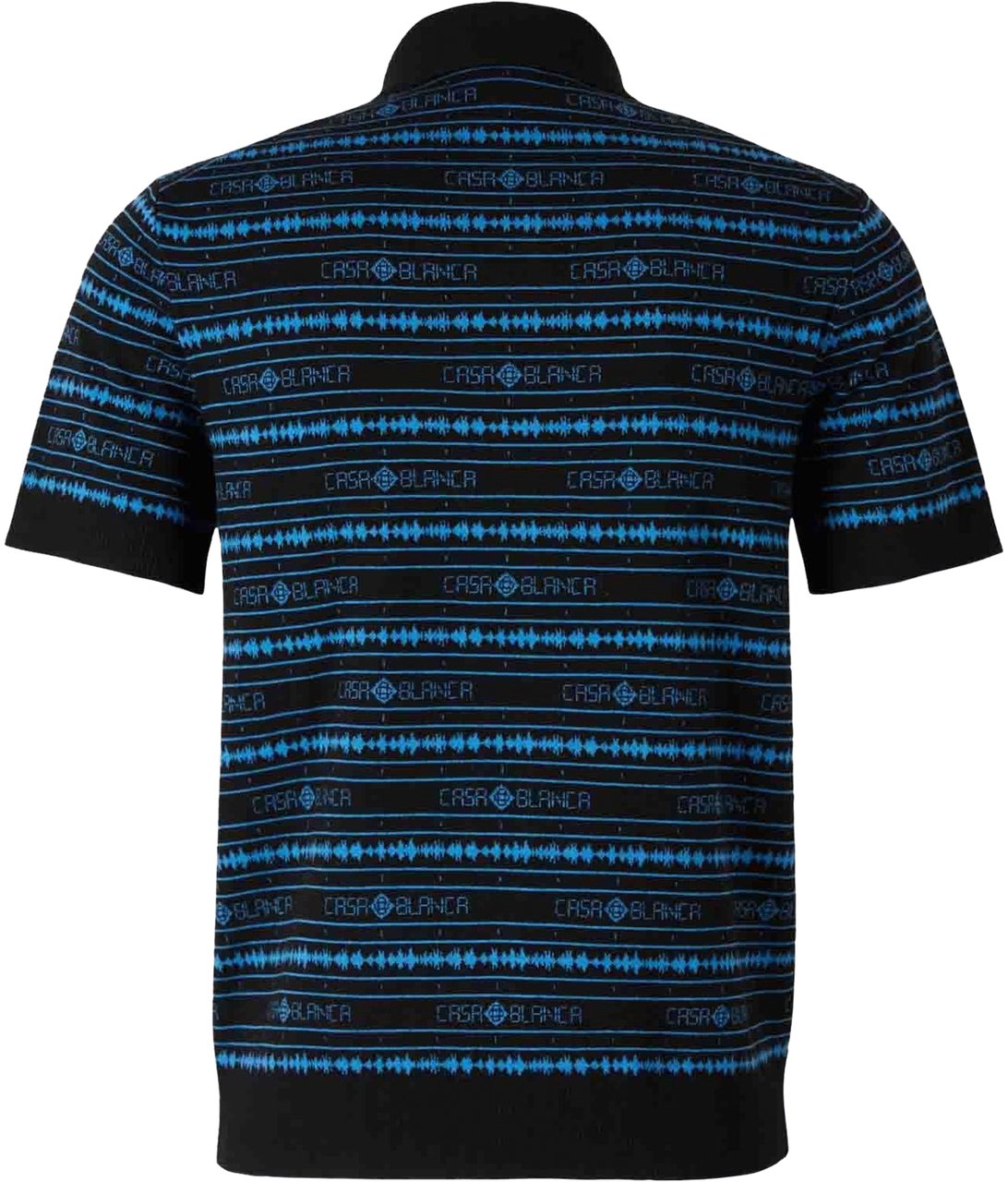 Casablanca Heren Sound Wave Polo Zwart