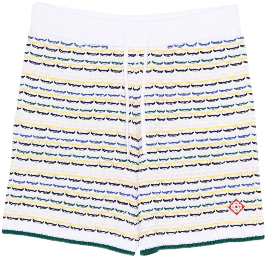 Casablanca Shorts White Wit