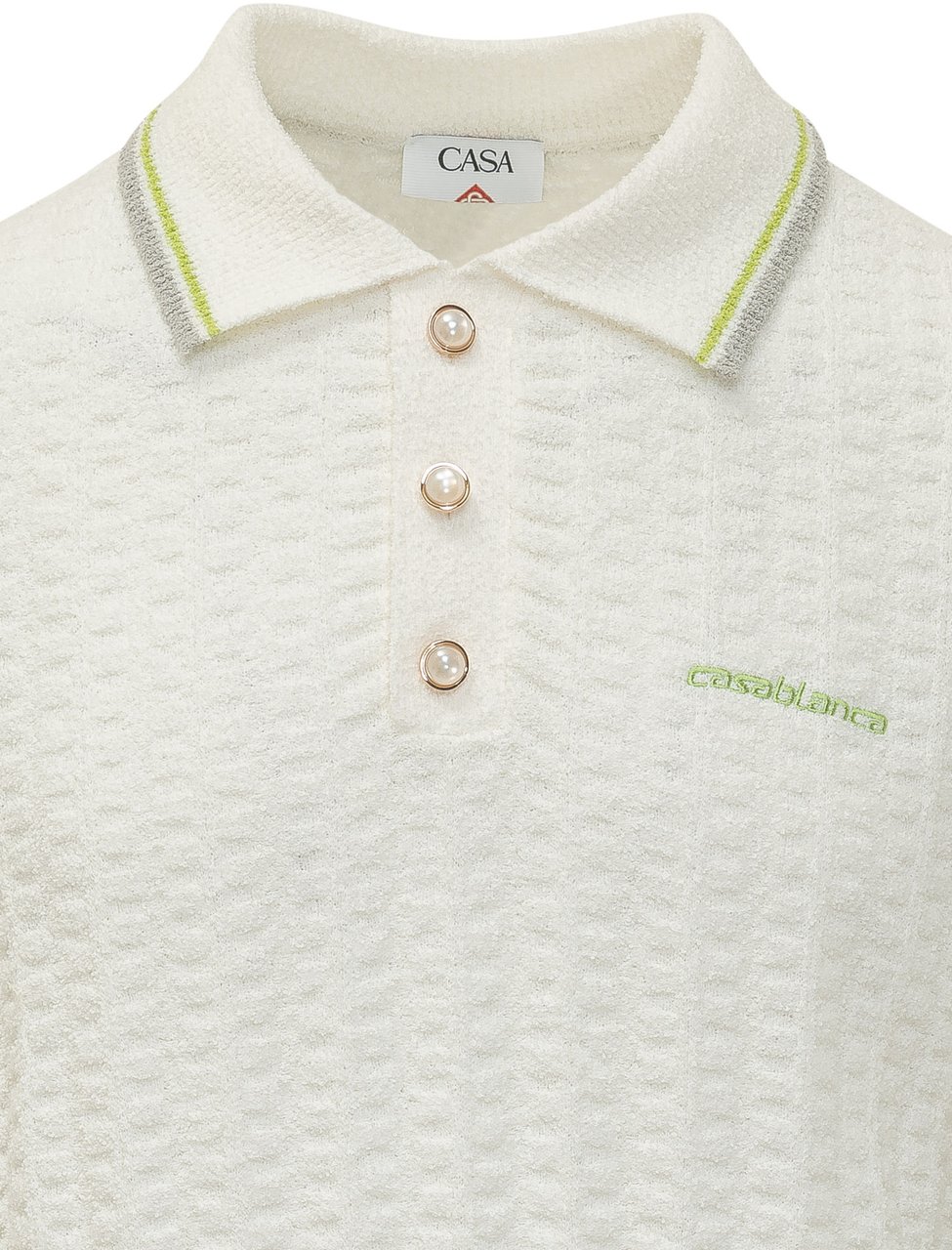 Casablanca Polo Tennis Wit