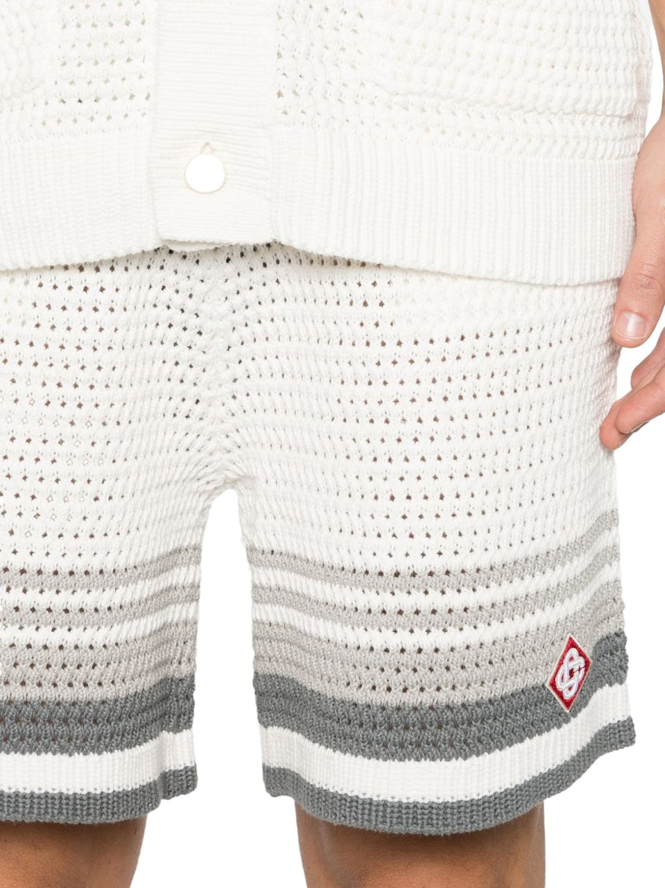 Casablanca Shorts White Wit