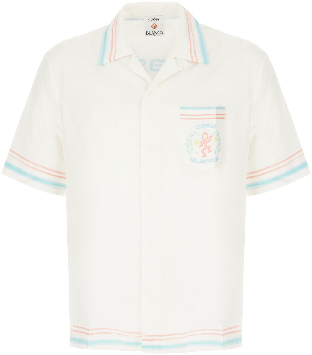 Casablanca Casablanca Multicolor silk shirt Divers