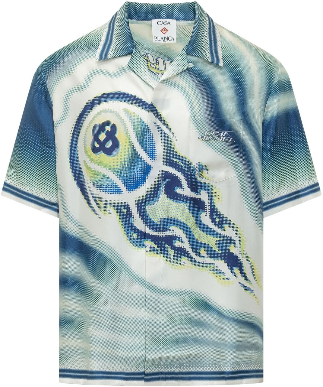 Casablanca FLAMING TENNIS SHIRT Divers
