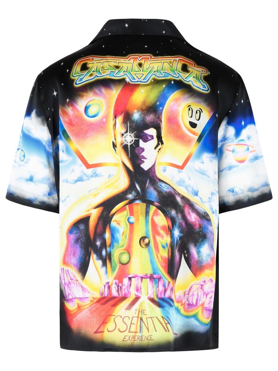 Casablanca 'The Essential Experience' Black Silk Shirt Wit