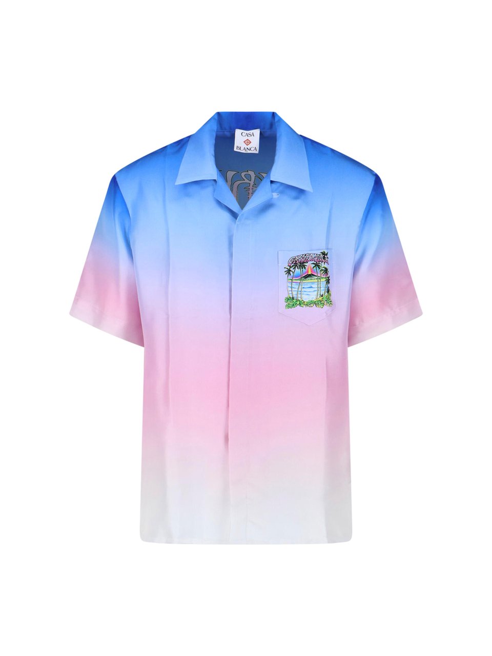 Casablanca "Volcano Print" Shirt Multicolor Divers