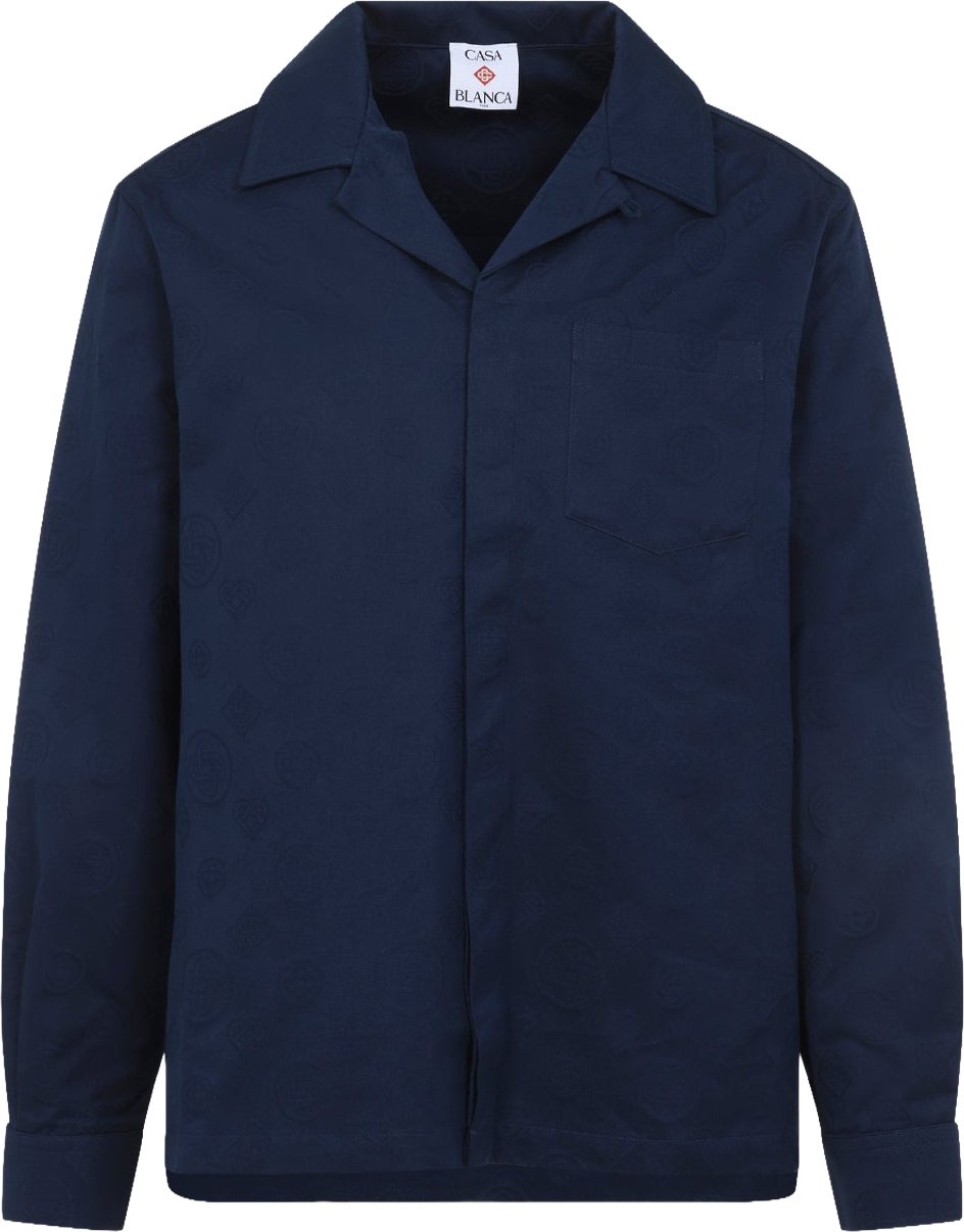 Casablanca Casablanca Monogram Long Sleeves Shirt Divers