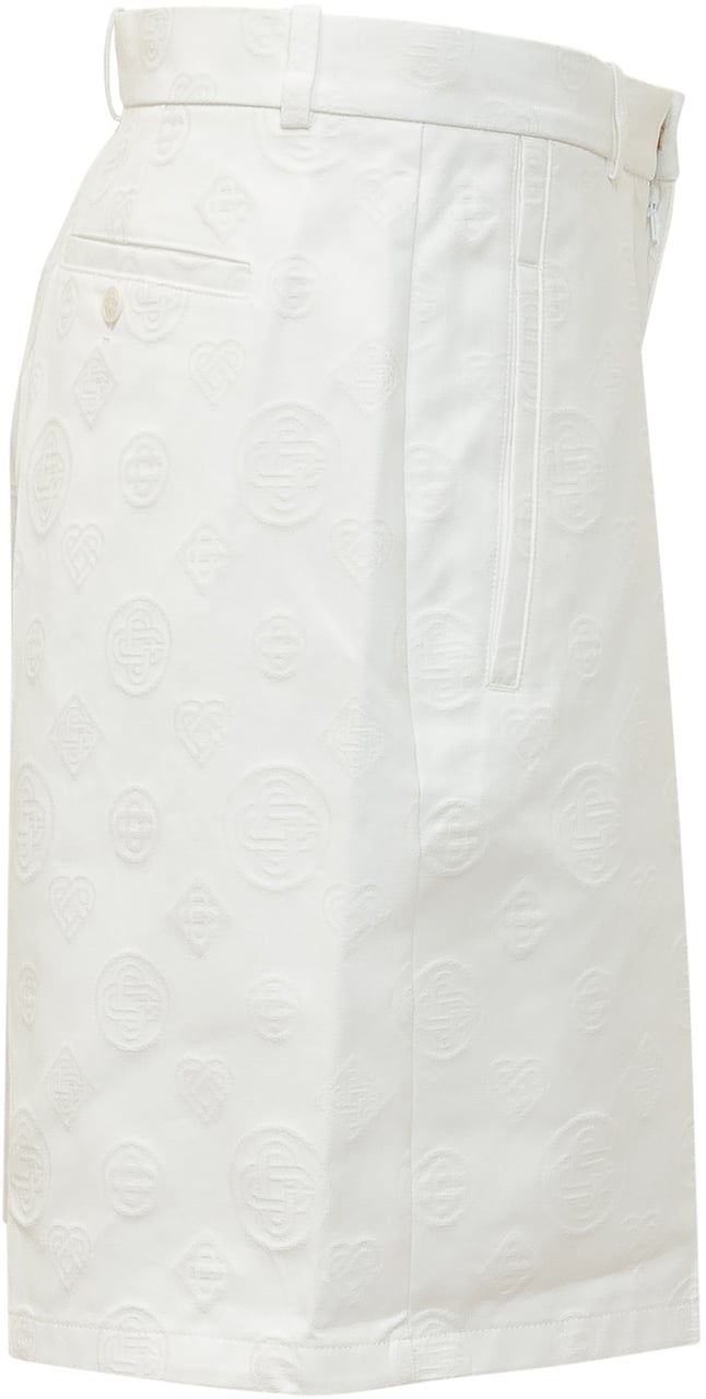 Casablanca MONOGRAM SHORTS Wit