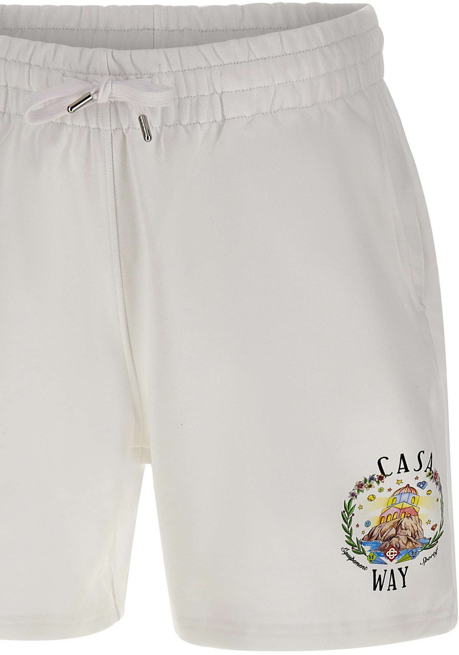 Casablanca Shorts White Wit