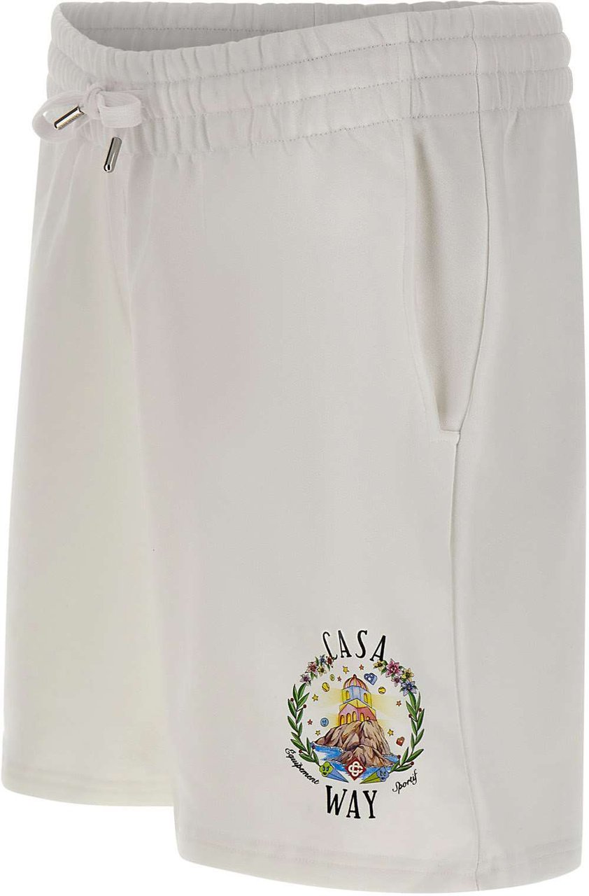 Casablanca Shorts White Wit