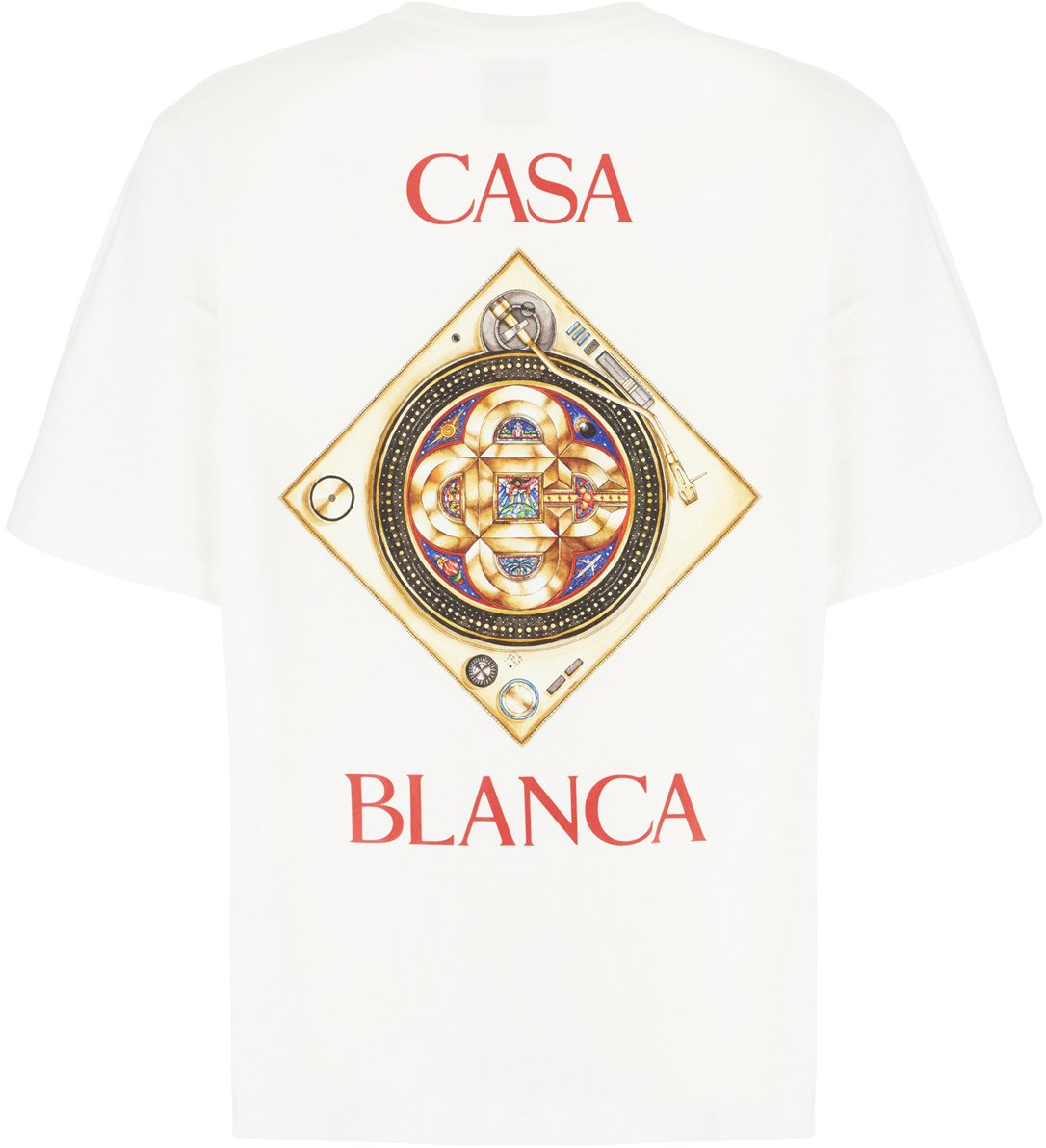 Casablanca Casablanca White cotton t-shirt Wit