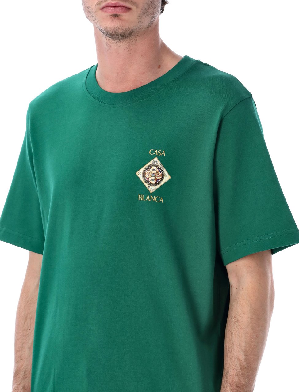 Casablanca Music Tee Verde Groen