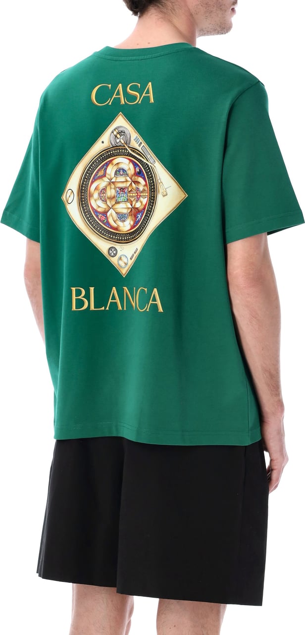 Casablanca Music Tee Verde Groen
