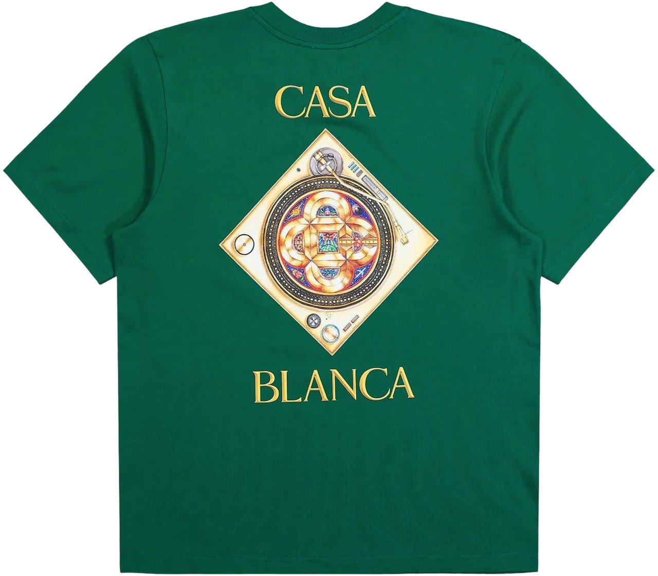 Casablanca Heren Evergreen T-Shirt Groen Groen