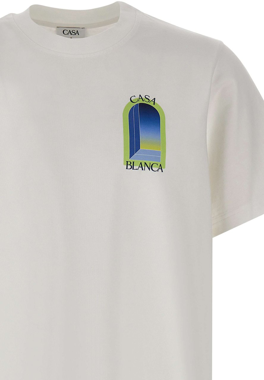 Casablanca T-Shirts And Polos White Wit