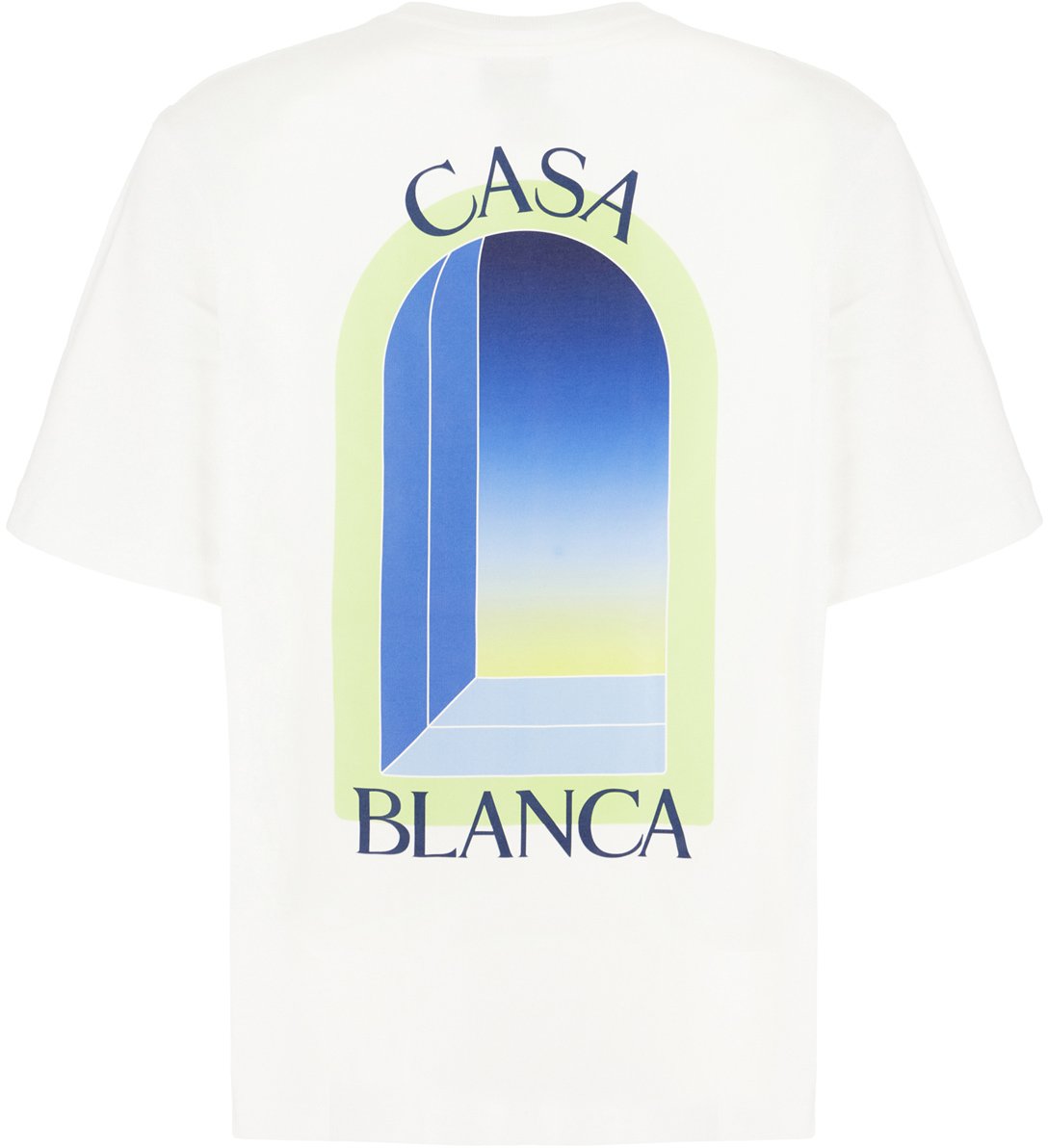 Casablanca White cotton t-shirt Wit
