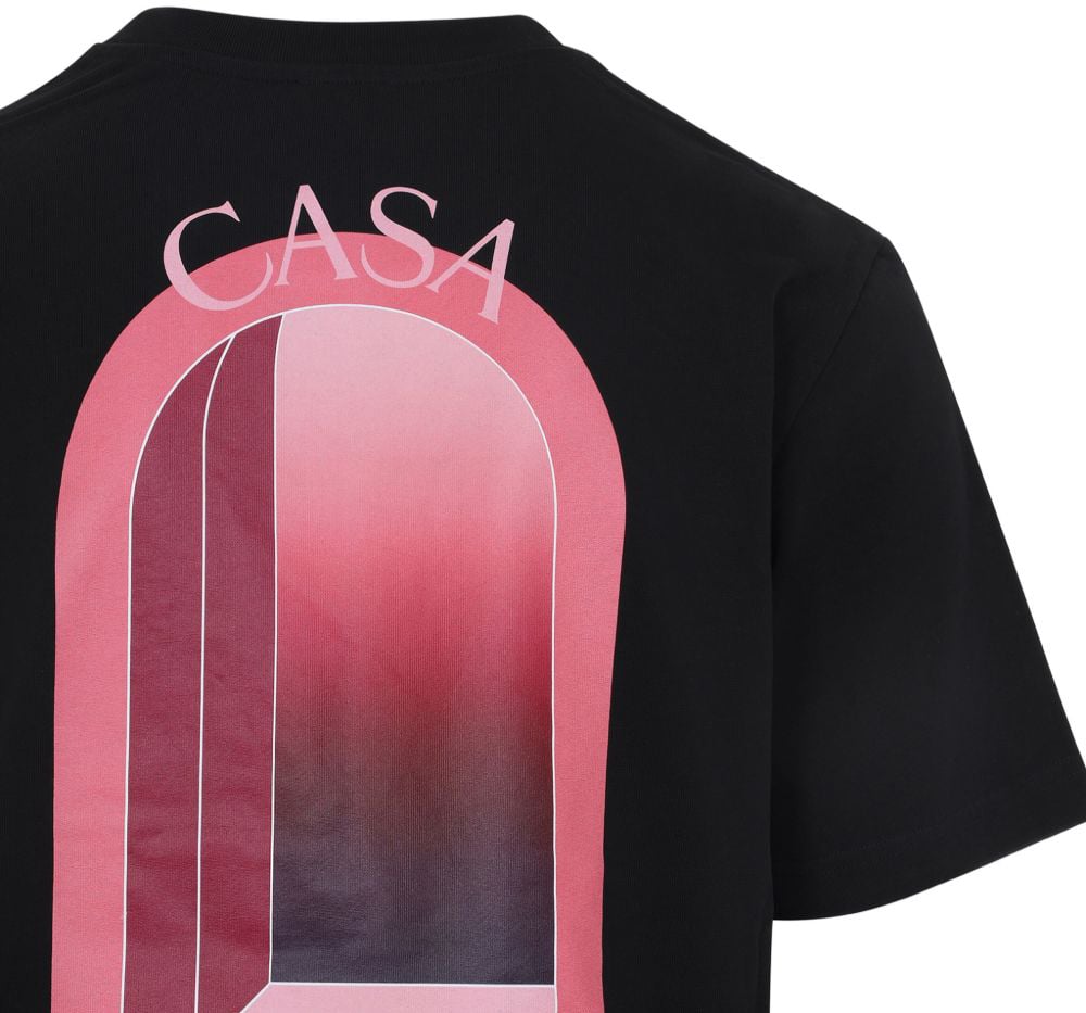 Casablanca T-Shirts And Polos Black Zwart