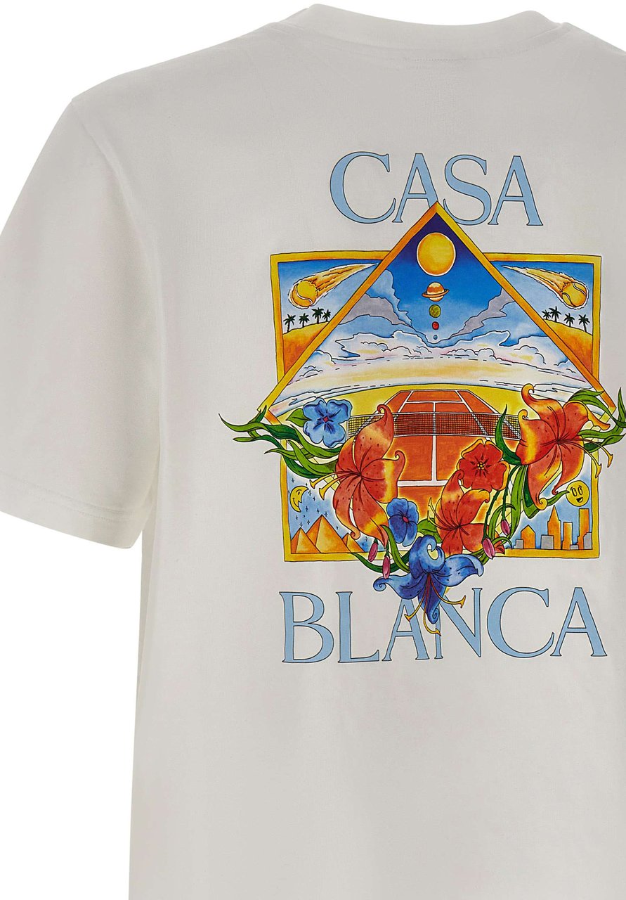 Casablanca T-Shirts And Polos White Wit